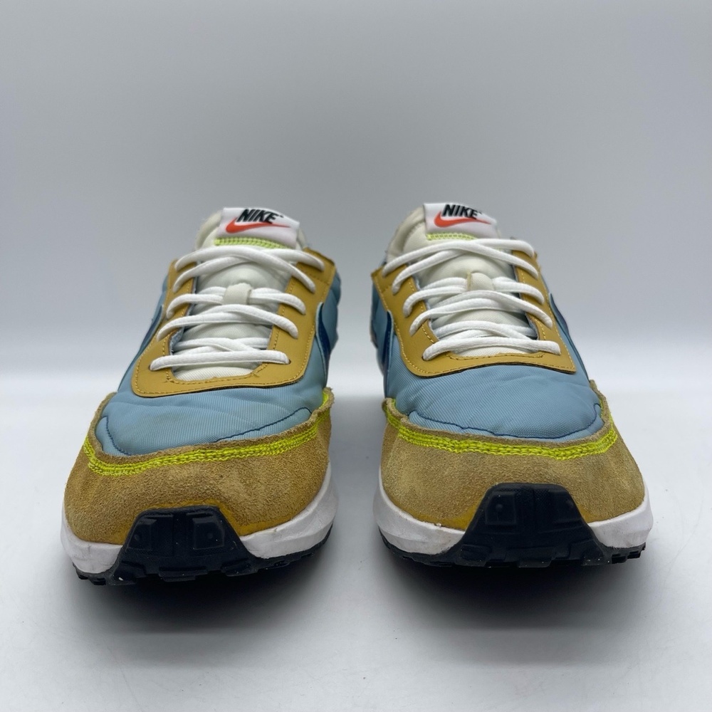 Nike Waffle Debut DH9522-400 Mens Size 10 Running Shoes Boarder Blue Sanded Gold - Picture 6 of 10